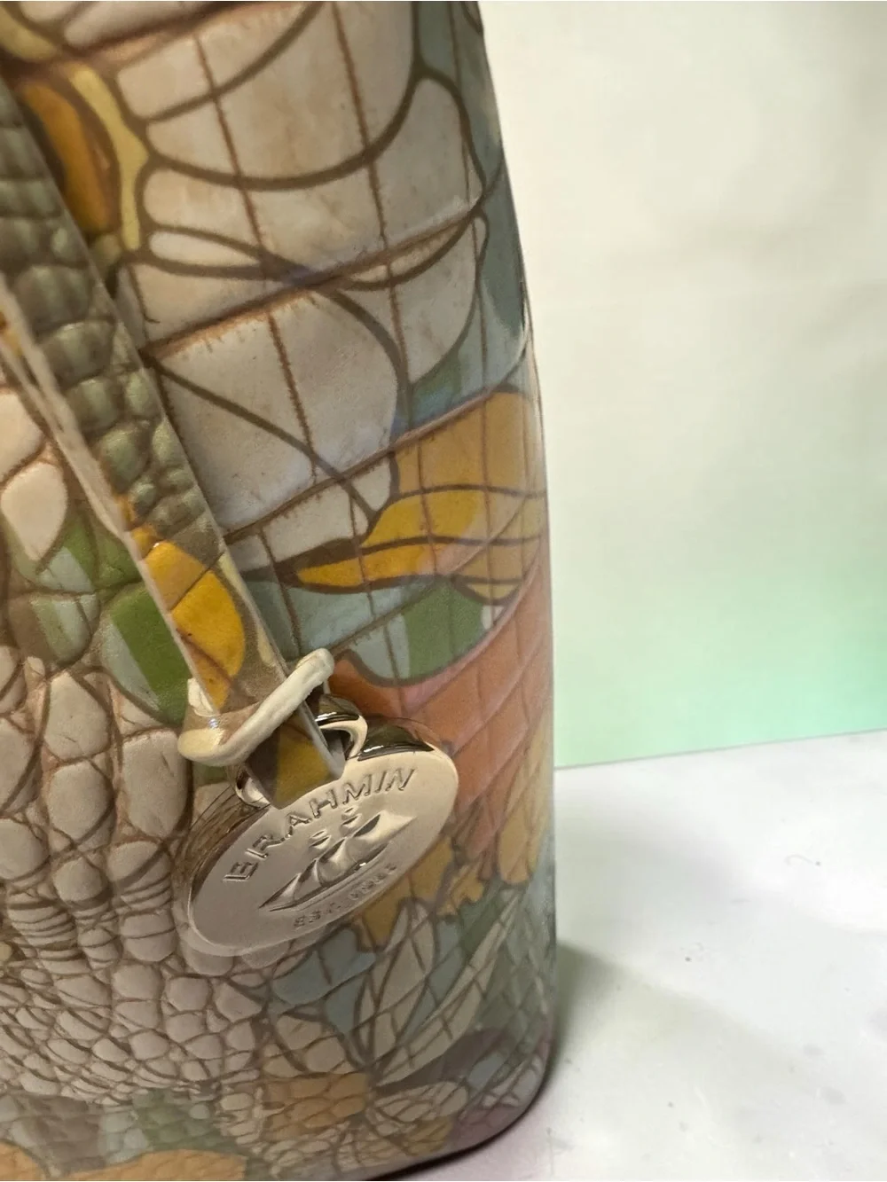 Brahmin Duxbury Satchel in Daffodil Melbourne. NWT LIMITED EDITION